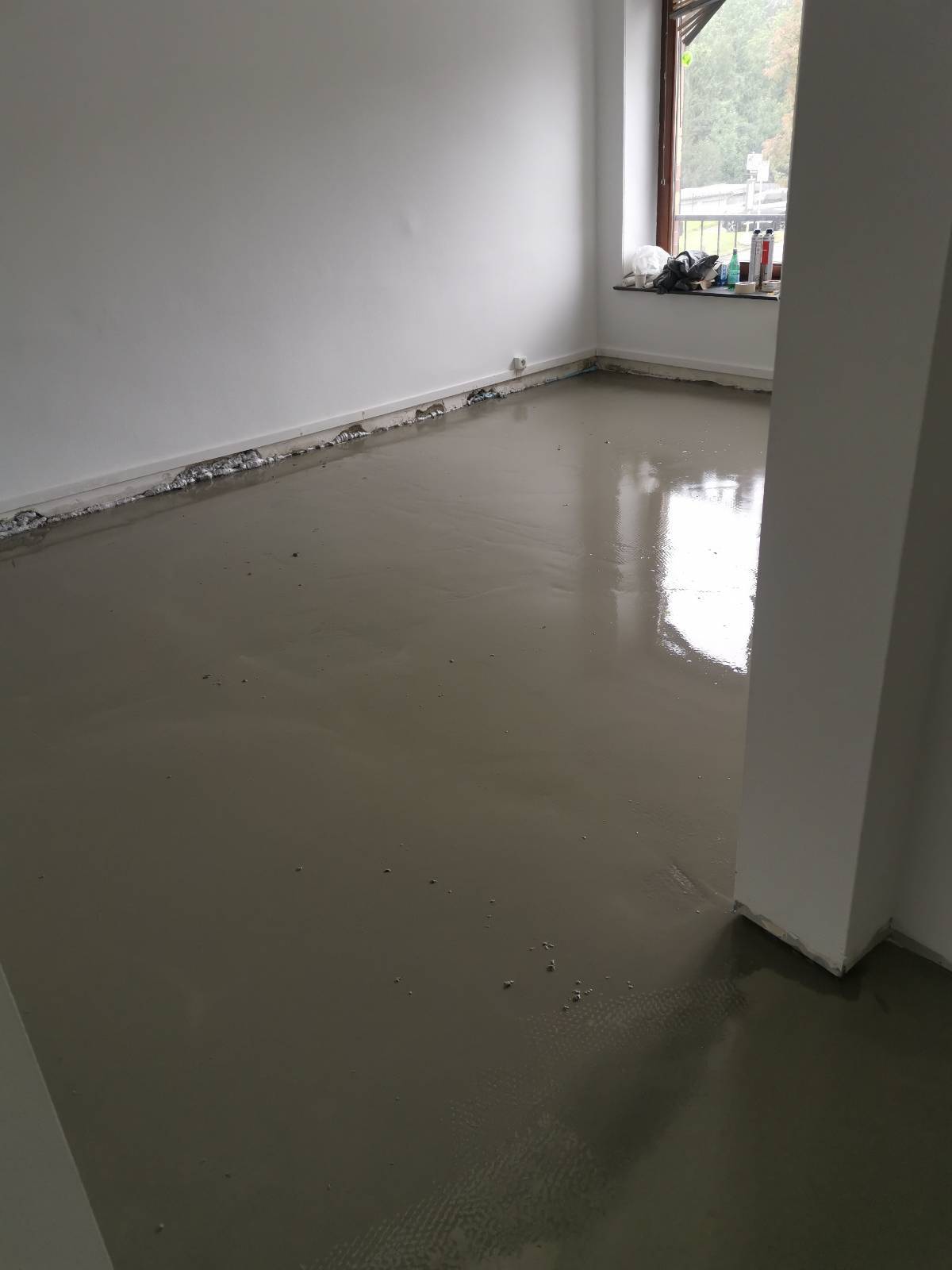 Nouveau plancher porteur avec poutres dimensionnées par calcul de structure